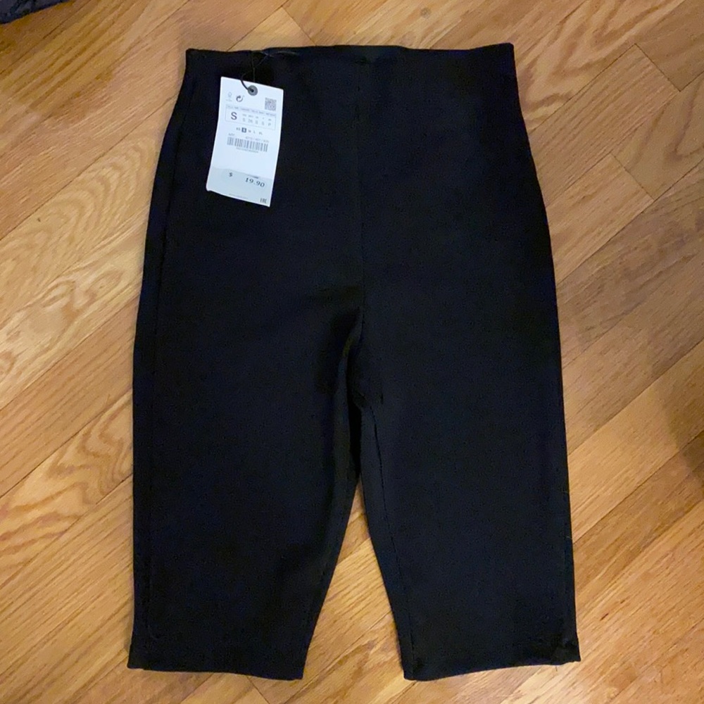 Zara bike shorts size small brand new
